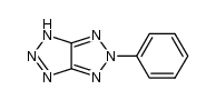 5-phenyl-1,5-dihydro-[1,2,3]triazolo[4,5-d][1,2,3]triazole结构式