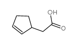 2-环戊烯基-1-乙酸结构式
