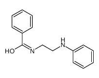 N-(2-anilinoethyl)benzamide结构式