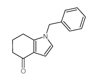1-benzyl-6,7-dihydro-5H-indol-4-one结构式