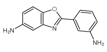 5-氨基-2-(3-氨基苯基)苯并噁唑结构式