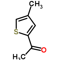 2-乙酰基-4-甲基硫代苯结构式