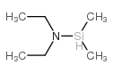 N,N-二乙基-1,1-二甲基甲硅烷基胺结构式