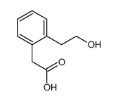 2-[2-(2-hydroxyethyl)phenyl]acetic acid结构式