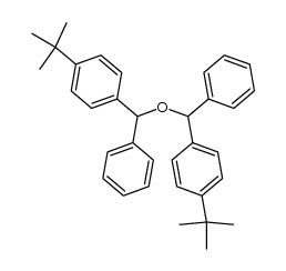 4,4'-(oxybis(phenylmethylene))bis(tert-butylbenzene)结构式