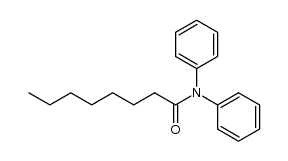 N,N-diphenyloctanamide结构式