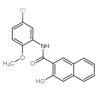 色酚AS-CA结构式