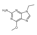 9-Ethyl-O6-methylguanine结构式