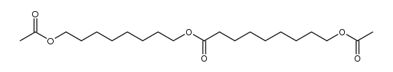 8-(acetyloxy)octyl 9-(acetyloxy)nonanoate结构式