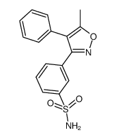 伐地考昔结构式