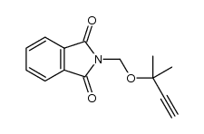 2-{[(1,1-dimethylprop-2-yn-1-yl)oxy]methyl}-1H-isoindole-1,3(2H)-dione结构式