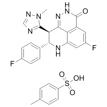 Talazoparib甲苯磺酸盐结构式