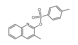 3-methyl-2-tosyloxyquinoline结构式