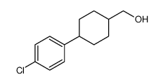 [4-(4-Chlorophenyl)cyclohexyl]methanol结构式