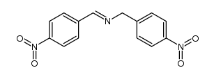 (4-nitro-benzyl)-(4-nitro-benzyliden)-amine结构式