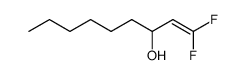 1,1-difluoro-1-nonen-3-ol结构式