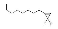3,3-difluoro-1-octylcyclopropene结构式
