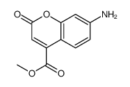 methyl 7-amino-2-oxochromene-4-carboxylate结构式