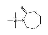 1-trimethylsilylazepane-2-thione结构式