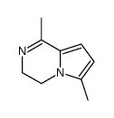1,6-dimethyl-3,4-dihydropyrrolo[1,2-a]pyrazine结构式