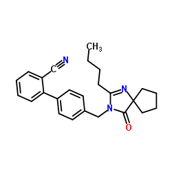 厄贝沙坦烃化物结构式