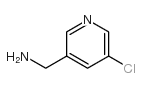 3-(氨甲基)-5-氯吡啶结构式