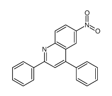 6-Nitro-2,4-diphenyl-quinoline结构式