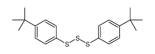 1-tert-butyl-4-[(4-tert-butylphenyl)trisulfanyl]benzene结构式