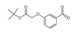 tert-butyl 3-nitrophenoxyacetate结构式