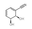 (+)-顺式-2(r),3(s)-2,3-二羟基-2,3-二氢苯甲腈结构式