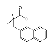 3,3-dimethyl-4H-benzo[h]chromen-2-one结构式
