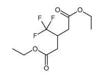diethyl 3-(trifluoromethyl)pentanedioate结构式