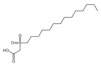 2-tetradecylsulfonylacetic acid结构式