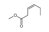 methyl (E)-3-hexenoate结构式