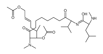 乙酰氧基环孢菌素A醋酸盐结构式