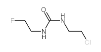 1-(2-chloroethyl)-3-(2-fluoroethyl)urea结构式