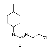 1-(2-chloroethyl)-3-(4-methylcyclohexyl)urea结构式