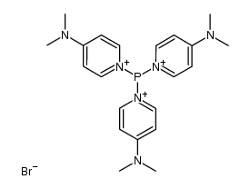 tris(4-dimethylaminopyridine)phosphorus(3+) bromide结构式