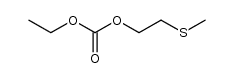 ethyl 2-(methylthio)ethyl carbonate结构式