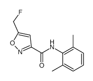 N-(2,6-dimethylphenyl)-5-(fluoromethyl)-1,2-oxazole-3-carboxamide结构式