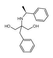 (S)-2-benzyl-2-((α-methylbenzyl)amino)-1,3-propanediol结构式