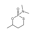 2-(dimethylamino)-6-methyl-1,3,2-oxathiaphosphinane 2-oxide结构式