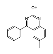 6-methyl-4-phenyl-1H-quinazolin-2-one结构式