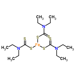 二乙基二硫代氨基甲酸铁结构式