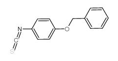 4-(苄氧基)苯基异硫氰酸酯结构式