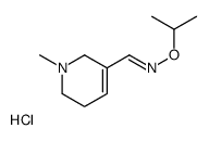 (E)-1-(1-methyl-3,6-dihydro-2H-pyridin-5-yl)-N-propan-2-yloxymethanimine,hydrochloride结构式