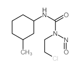 Urea,N-(2-chloroethyl)-N'-(3-methylcyclohexyl)-N-nitroso-结构式