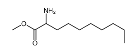 methyl 2-aminodecanoate结构式