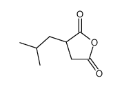 dihydro-3-(RS)-(2-methylpropyl)-2,5-furandione结构式