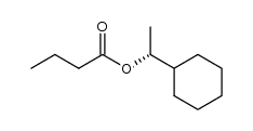 1-cyclohexylethyl butyrate结构式